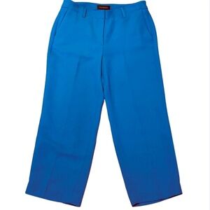 Talbots Blue Straight Leg Pants - Size 4 Office Career Casual Business